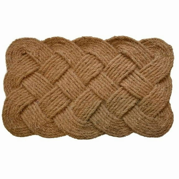 Outdoor Rope Mat, Brown