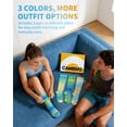 thumbnail image 4 of CAMBIVO Compression Socks for Women, 15-20 mmHg Knee High Socks 3 Pairs, Gradient Color Socks for Nurses, Running, Travel & Comfort, 4 of 7