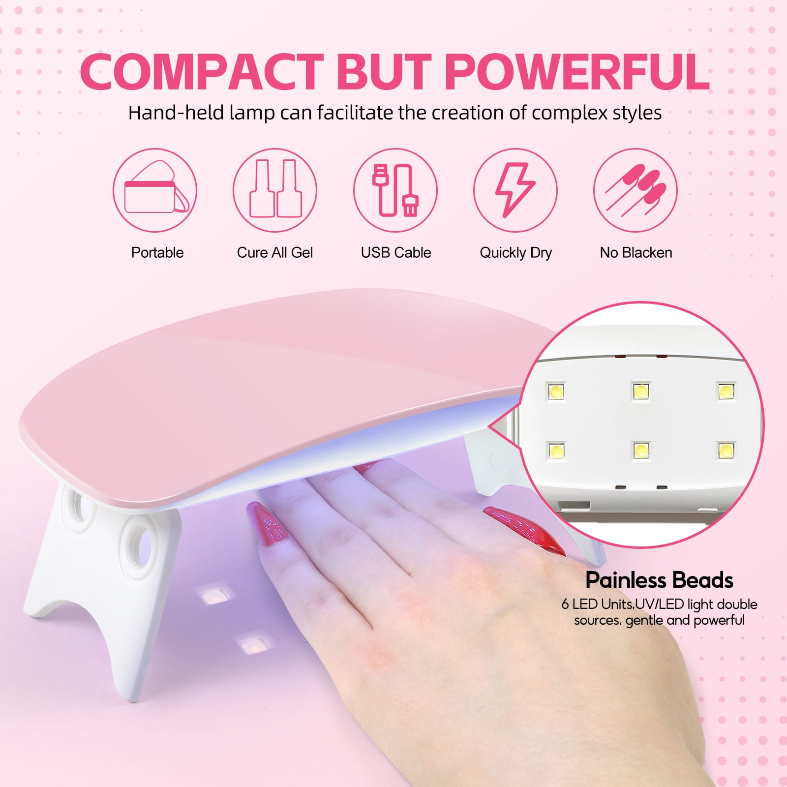 Coscelia Acrylic Nail Kit Complete Set with Drill and U V Light Acrylic Nail Kit with Everything Glitter Decoration Powder Nail Extension Gifts for Women