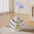 thumbnail image 4 of Puzzle Kitten Exercise Toy, Turntable Cat Toy, Interactive Automatic Ball Toy with Rotating Mechanism, Captivating Distraction for Cats, Built to Last & Indoor Play, Enhance Cat, 4 of 7