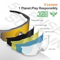 thumbnail image 2 of Gafas Deportivas Polarizadas para Ciclismo HAAYOT con 5 Lentes, 2 of 8