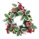 thumbnail image 2 of Olive Green Christmas Artificial Wreath For Wall Or Door Hanging 30x30cm 1Set, 2 of 5