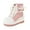 Pink, variant on Women's Fashion Autumn And Winter Sweet All-Match Cute Boots Platform Shoes Short Boots Pink 39