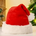 thumbnail image 2 of VerPetridure Unisex Christmas Decoration Outdoor Plaid Plush Cute Christmas Hat, 2 of 3