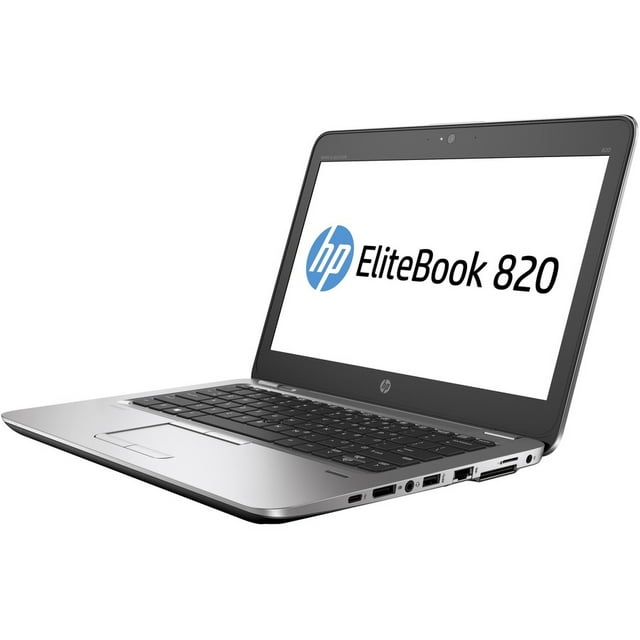 Remis à Neuf (Excellent) - HP EliteBook 820 G3 Portable 12,5 Po - Argent (Intel i5-6300U / 8 Go de RAM / SSD 256 Go / Windows 10 Pro)
