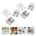 thumbnail image 4 of Miangastore Invisible Zipper Foot for Sewing Machine Accessory Black Plastic 2 Sets of 6pcs, 4 of 8