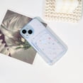thumbnail image 2 of Compatible for iPhone 15 Case Clear with Card Holder, Cute Heart Pattern Love Design for Women Girl, Protective Soft TPU Shock-Absorbing Wallet Case for iPhone 15 - Colorful Heart, 2 of 13