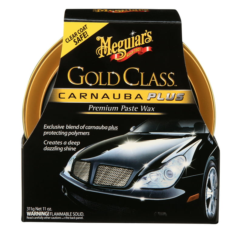 Meguiars Gold Class Carnauba Plus Premium Paste Wax, 11 oz., Paste
