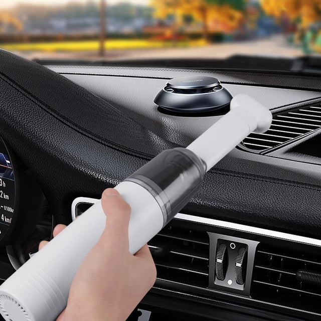 Vacú de la mano genérica, aspiradora para automóvil, fácil de usar de 120 W cargable 7,4 V inalámbrico portátil para la oficina de sofás en casa