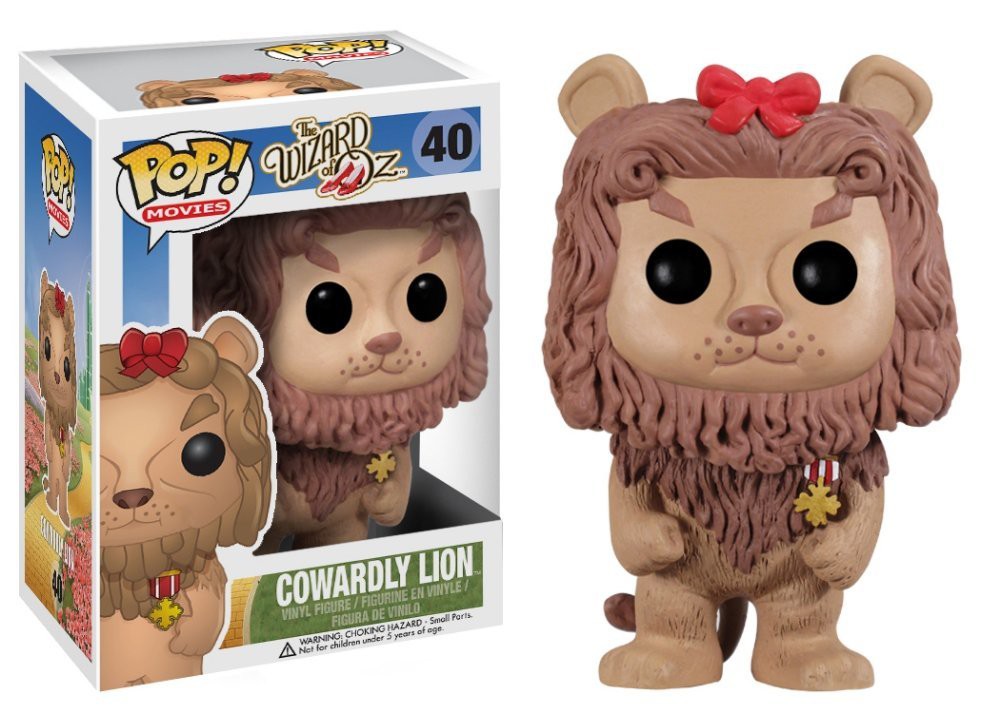 The Wizard of Oz Funko POP! Movies Cowardly Lion Vinyl Figure
