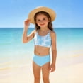 thumbnail image 5 of Edvintorg Swimsuits for Girls Fashion Printed Spaghetti Straps Swimwear and Cover Up Skirt Bottom Girls 4 Piece Bathing Suit Size 8-13, 5 of 7