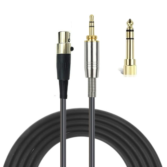 Enhanced Headphone Cable for Q701/K712/K702/K240/K240MKII/K141/K171 Headphone Hifi Sound Wires Clear Sound Cord