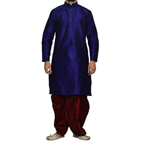 

Royal Kurta Mens Cotton Silk Kurta Dhoti