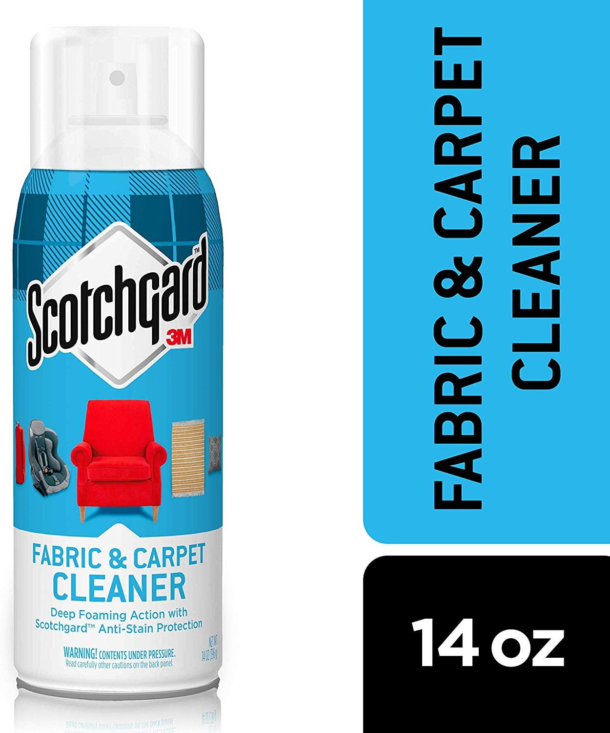 Scotchgard Fabric & Carpet Cleaner, Deep Foaming Action with Scotchgard