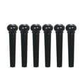 thumbnail image 1 of Plastic Acoustic Guitar Bridge Pin Bridge Saddle And Nut String Pin Black, 1 of 7