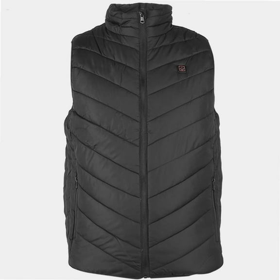 Warming Heated Vest Usb,Electric Heated Vest Jacket For Men And Women,Electric Heated Body Warmer,Adjustable Temperature,Heat Vest For Motorcycle Fishing Skiing [L]