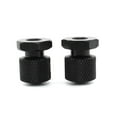 thumbnail image 3 of 1 par de Tuercas de asiento individual Baoblaze Tuercas de montaje de aluminio 2018-22 negro, 3 of 5