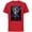 Red, variant on Disney Iwájú Animated Series Tola and Kole Cityscape Disney+- Short Sleeve Cotton T-Shirt for Adults - Customized-Black