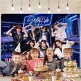 thumbnail image 4 of Stray Kids Theme Flag Birthday Party Background Banner for Photography Children Birthday Party Decoration Supplies (5.9ft*3.6ft), 4 of 4