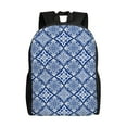 thumbnail image 1 of Fotbe Stylized Flowers Vintage Boho Mochila de Viaje para Laptop, Mochila Ejecutiva Delgada y Resistente 15.6", 1 of 8