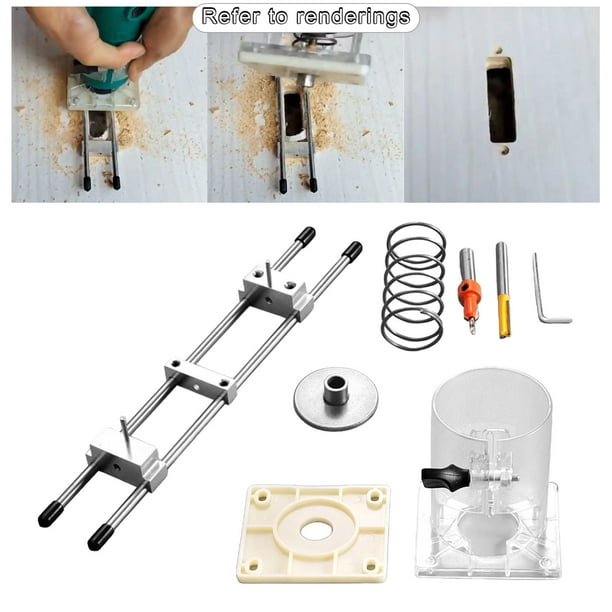 Abridor de agujeros profesional, tapa de puerta, perforador Manual resistente para carpintería En forma de T Sharpla Perforadora