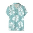 thumbnail image 4 of Mens Hawaiian Shirt Short Sleeve Button Down Shirts Tropical Floral Summer Beach Shirts,S-3XL, 4 of 6