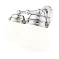 thumbnail image 2 of 735-2V-CH-Z-Lite-Vaughn - 2 Light Bath Vanity In Industrial Style-9.5 Inches Tall and 7.75 Inches Wide-Chrome Finish, 2 of 2