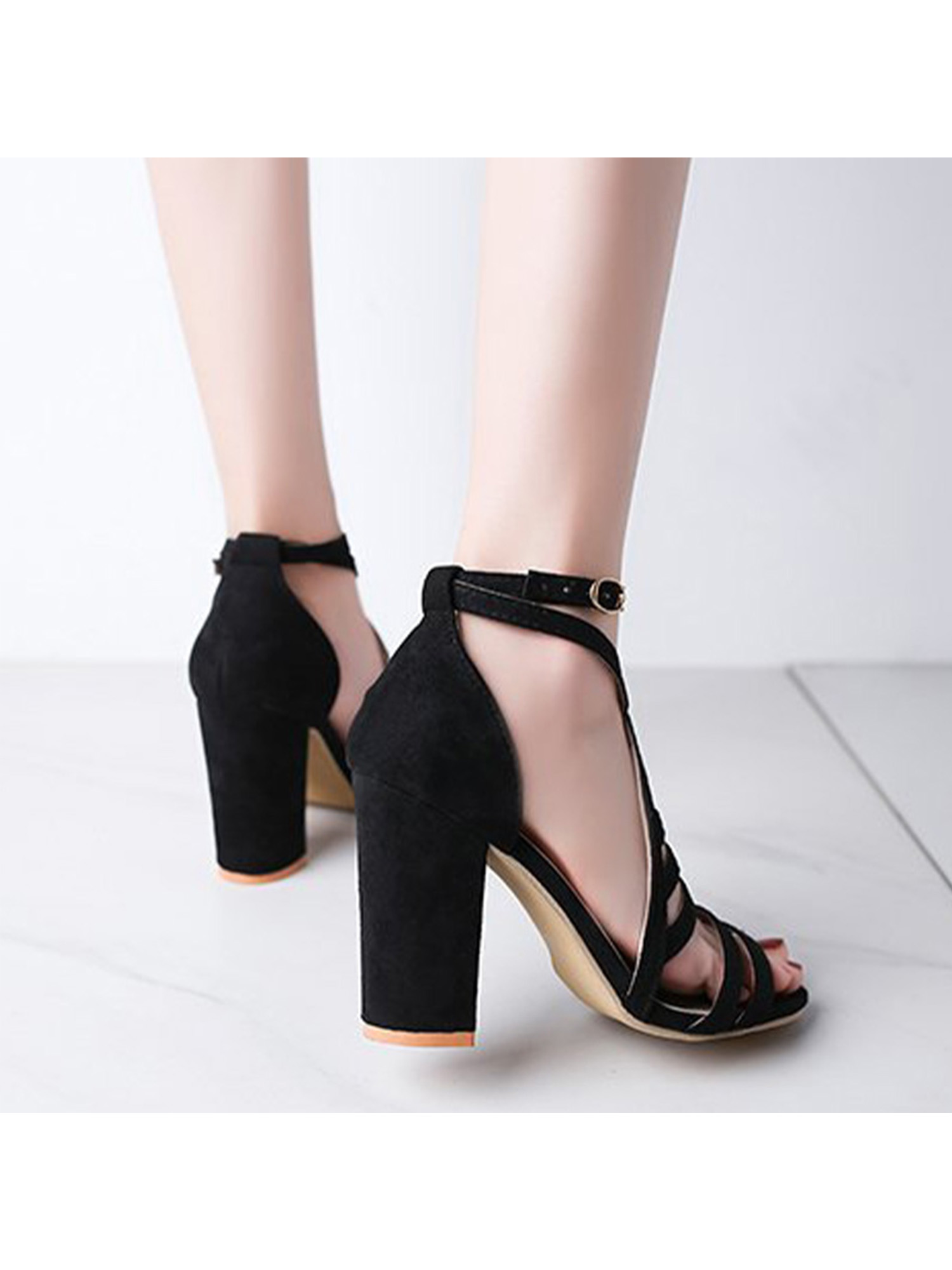 DREAM PAIRS Women's Chunky Closed Toe Low Block Heels Work Pumps Comfortable...  | eBay