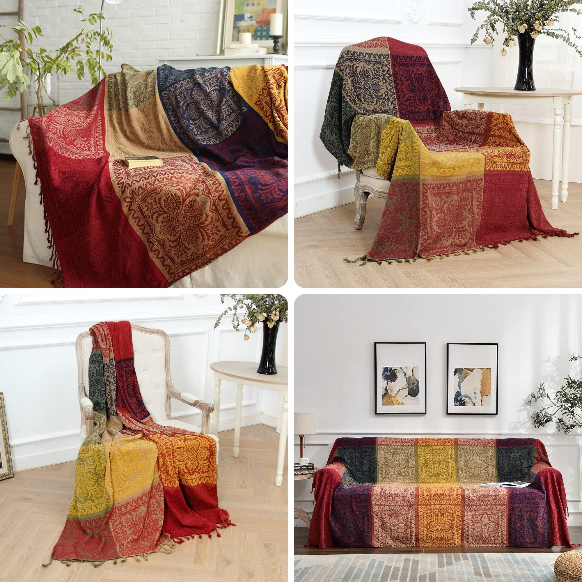 jiafei? Throw Blanket Decorative Sofa Blankets Camping Blanket