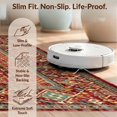 thumbnail image 6 of Design&I 4'x6' Ultra Soft Area Rug, Boho Vintage Throw Lattice Interlocking Motifs Ru Door Felpudo None Fluffy Washable Non Shedding for Bedroom Living Room Home Office, 6 of 7