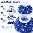 thumbnail image 5 of Bags of Ice for Injuries Reusable Bagged Ice for Hot Cold Therapy and Pain Relief with Elastic Breathable Support Wrap 4 Packs 3 Sizes, 5 of 7