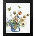 thumbnail image 2 of Kamdon Kreations 15x18 Black Modern Framed Museum Art Print Titled - Blue Bees, 2 of 5