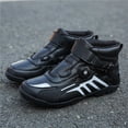 thumbnail image 3 of Men's And Women's All-season Motorcycle Riding Boots And Motorcycle Shoes,Black,47, 3 of 19