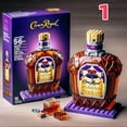 thumbnail image 2 of Building Block Whiskey Decanter & Spirit Bottle Ornament — Creative Bottle Toy & Gift — An Excellent Choice for Educational Gifting, 2 of 10