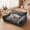 Grey, variant on Exnote 24" Corduroy Cat Sofa Bed, Ultra Soft Fluffy Pet Couch with Removable Washable Cover, Modern Supportive Cat Chair for Indoor Cats and Dogs, Grey