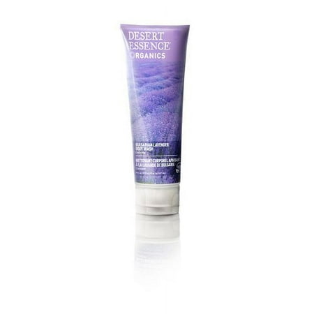 Desert Essence Body Wash, Bulgarian Lavender, 8 fl oz (237 ml)