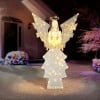 thumbnail image 4 of 60" Outdoor Lighted Angel with 140 Lights, Gold/White, 4 of 4
