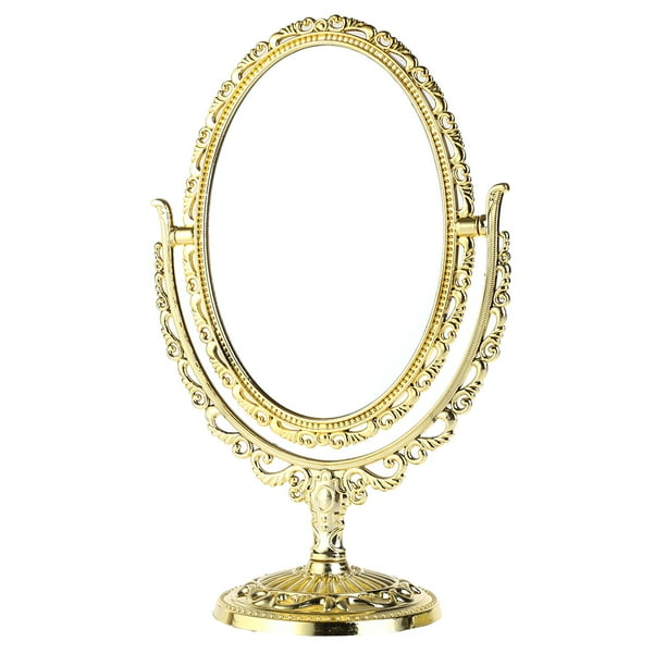 Cender European Antique Rotating 2 Sides Makeup Mirror Stand Table Cosmetic Plastic Dresser Mirrors Com Cender European Antique Rotating 2, Antique Table Mirror With Stand