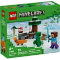thumbnail image 1 of LEGO Minecraft Steve’s Taiga Adventure Building Toy for Boys & Girls - Video Game Playset & Toy Figures for Kids, Ages 6 + - W/2 Minifigures & 2 Pretend Play Animals - Gift Idea for Birthdays - 21583, 1 of 8