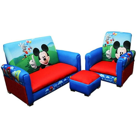 Disney Mickey Mouse Balloons Toddler Sofa Chair and