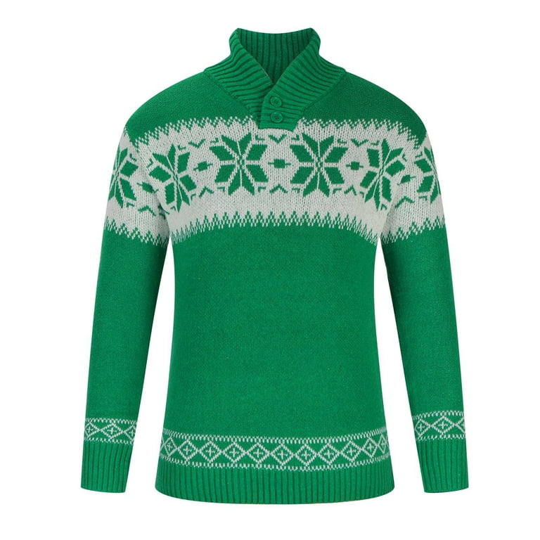 BONIXOOM Fall Sweaters Modern Fit Sweater Pullover Christmas Crew