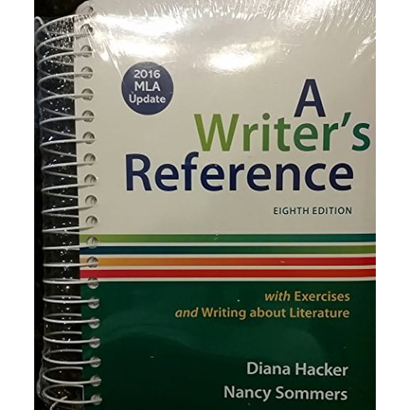 Pre-Owned A Writer's Reference, 9781319090968, 1319090966, Paperback, 8th edition