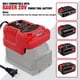 thumbnail image 2 of Portátil Mini Charger para Mil*wau*kee M18 18V Batería de Iones de Litio 48-59-1812 48-11-2420 48-11-1815 48-11-1840 48-11-1841 48-11-1850 (Solo para 18V), 2 of 9