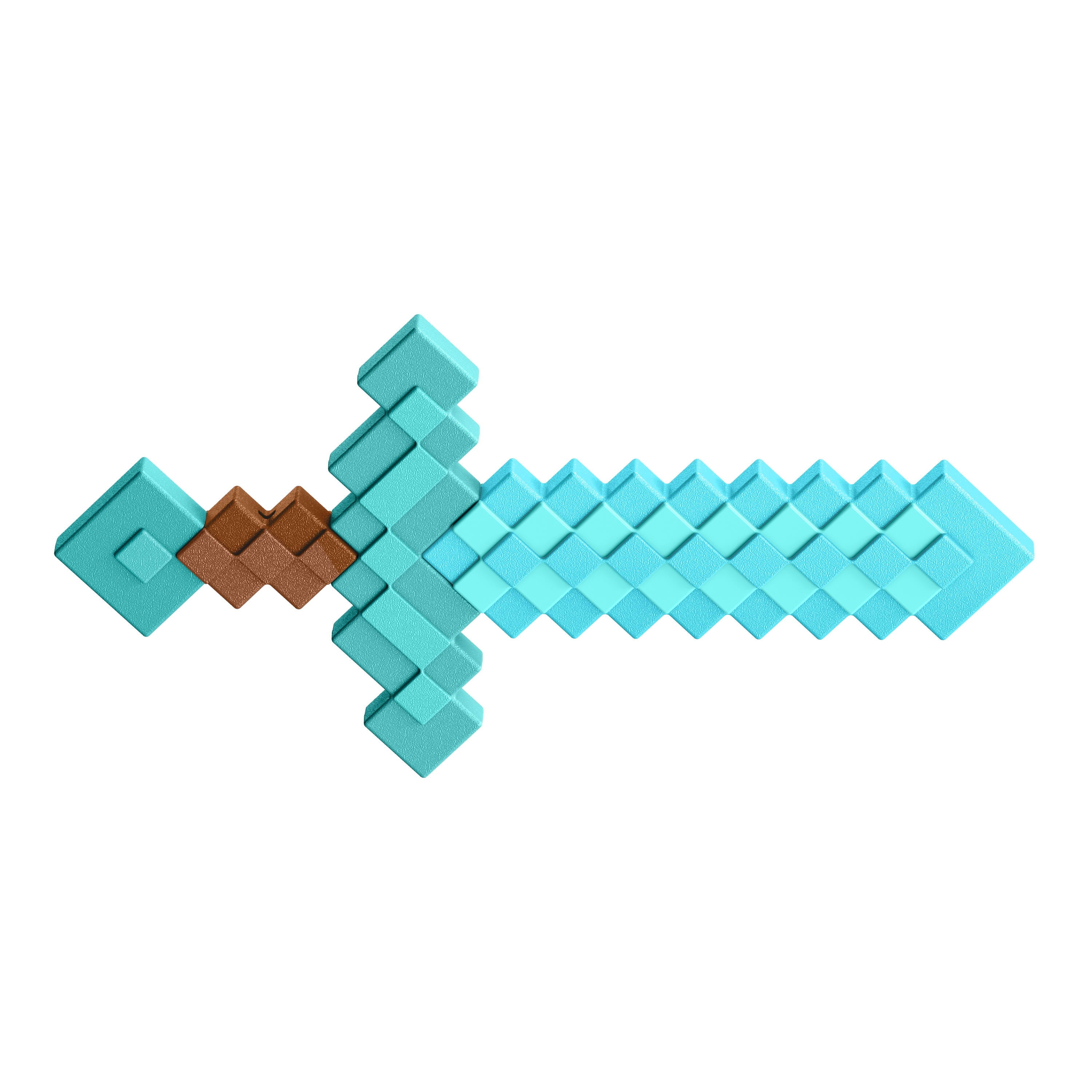 Minecraft Diamond Sword Battle Toy, Kid-Sized for Role-Play & Costumes, Inspired by the Video Game
