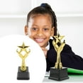 thumbnail image 4 of LEEYNEER Trophée Étudiant Drôle pour Adultes Récompense Étoile Enfants Doré Récompense Abs Enfant 2 Pcs, 4 of 6