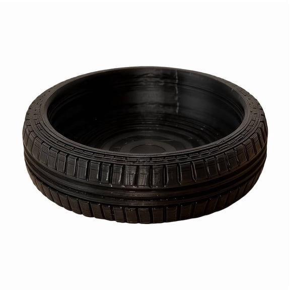 1pc Unique Tire-Shaped Storage Tray, the Perfect Desktop Organizer for Practical Use in Rooms, Living Rooms, and Desks.