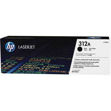 UPC: 0887111367747 | HP 312A (CF380A) Toner Cartridge  Black