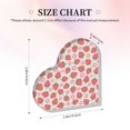 thumbnail image 4 of Wukai Strawberry Flower Print Elegant Acrylic Gift Decorations Perfect for Weddings, Birthdays, Anniversaries, and Home Decor, 4 of 6