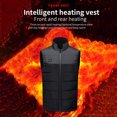 thumbnail image 5 of Yaoyar Lightweight Heated Vest for Women and Men, Double Control 11 Areas Smart Electric Heating Vest Rechargeable, Battery Not Included, 5 of 6