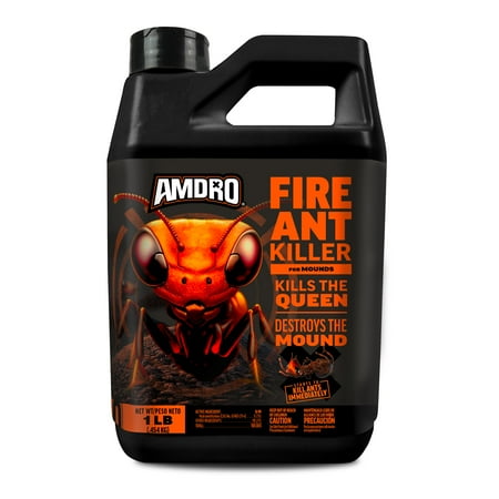 Amdro Outdoor Fire Ant Killer Bait for Mounds and Lawns, 1 lb.